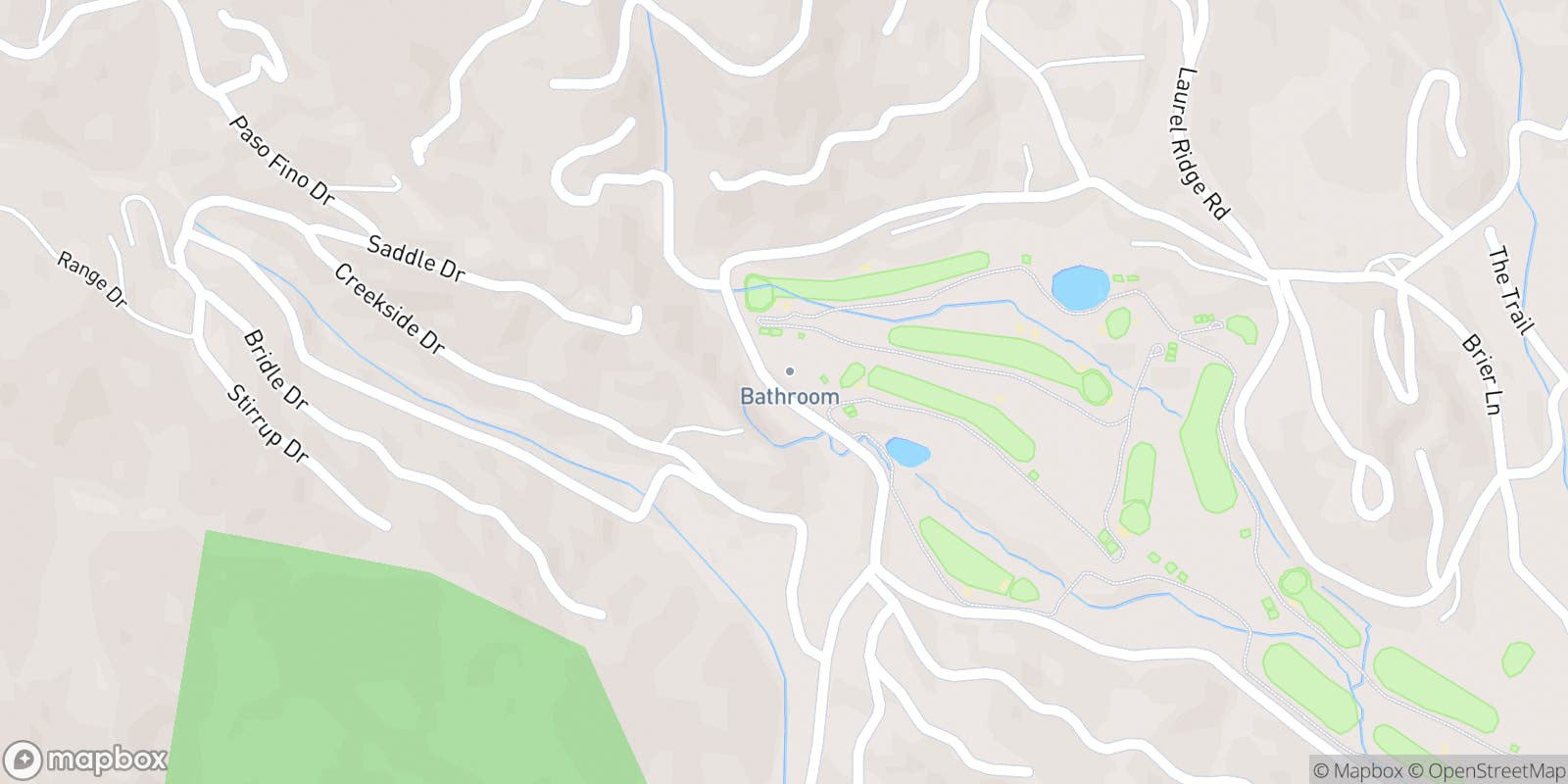 Street map of Maggie Valley Club & Resort and its local surroundings.